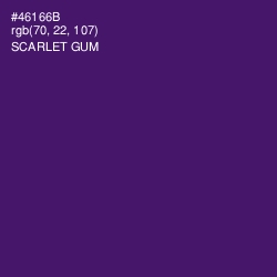 #46166B - Scarlet Gum Color Image